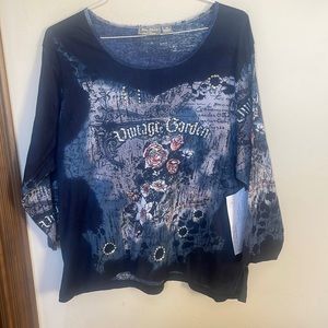 NEW Jane Ashley Bling Top! 3X